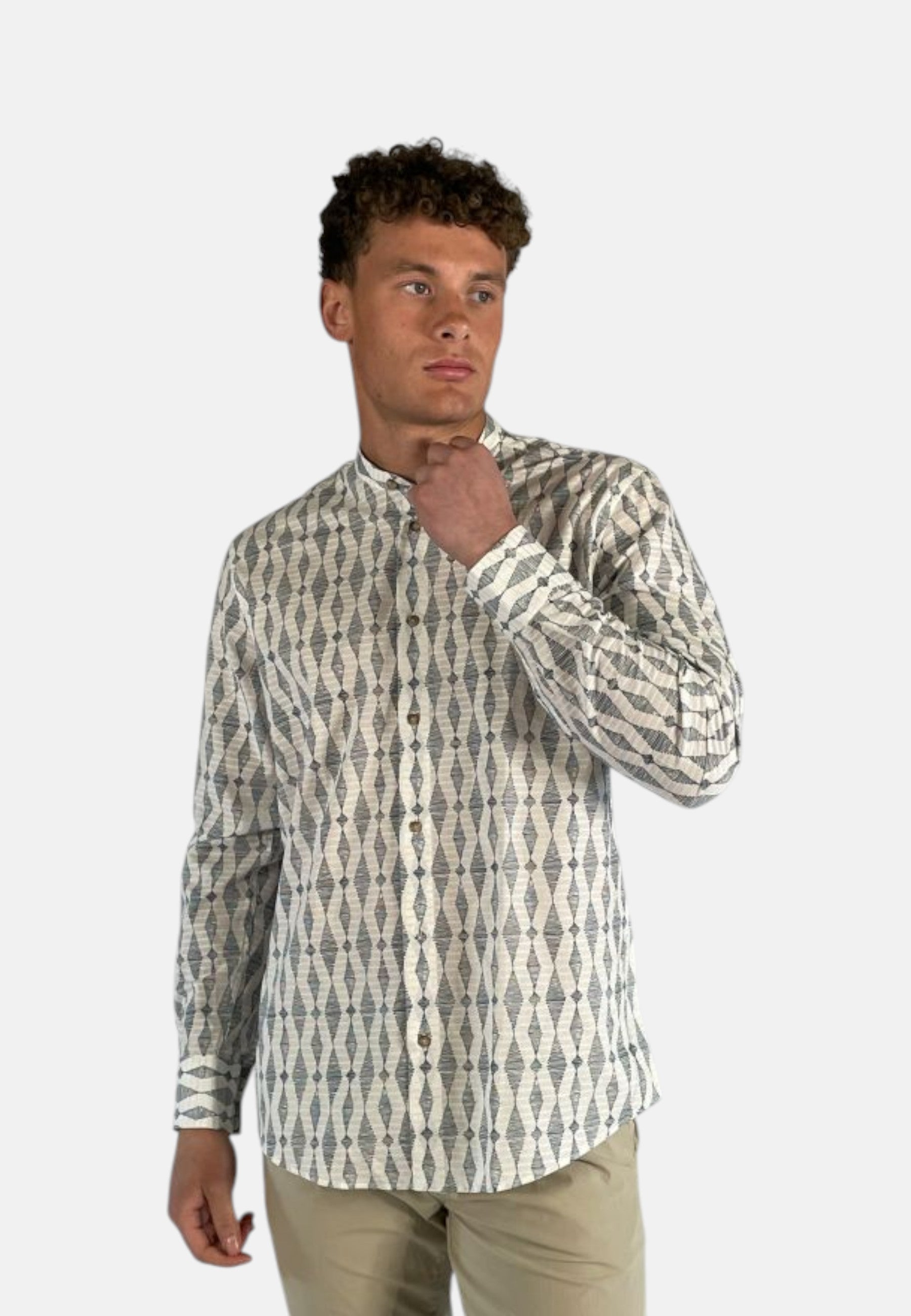 Camicia Manica lunga Uomo Liu Jo   QA6205T565A