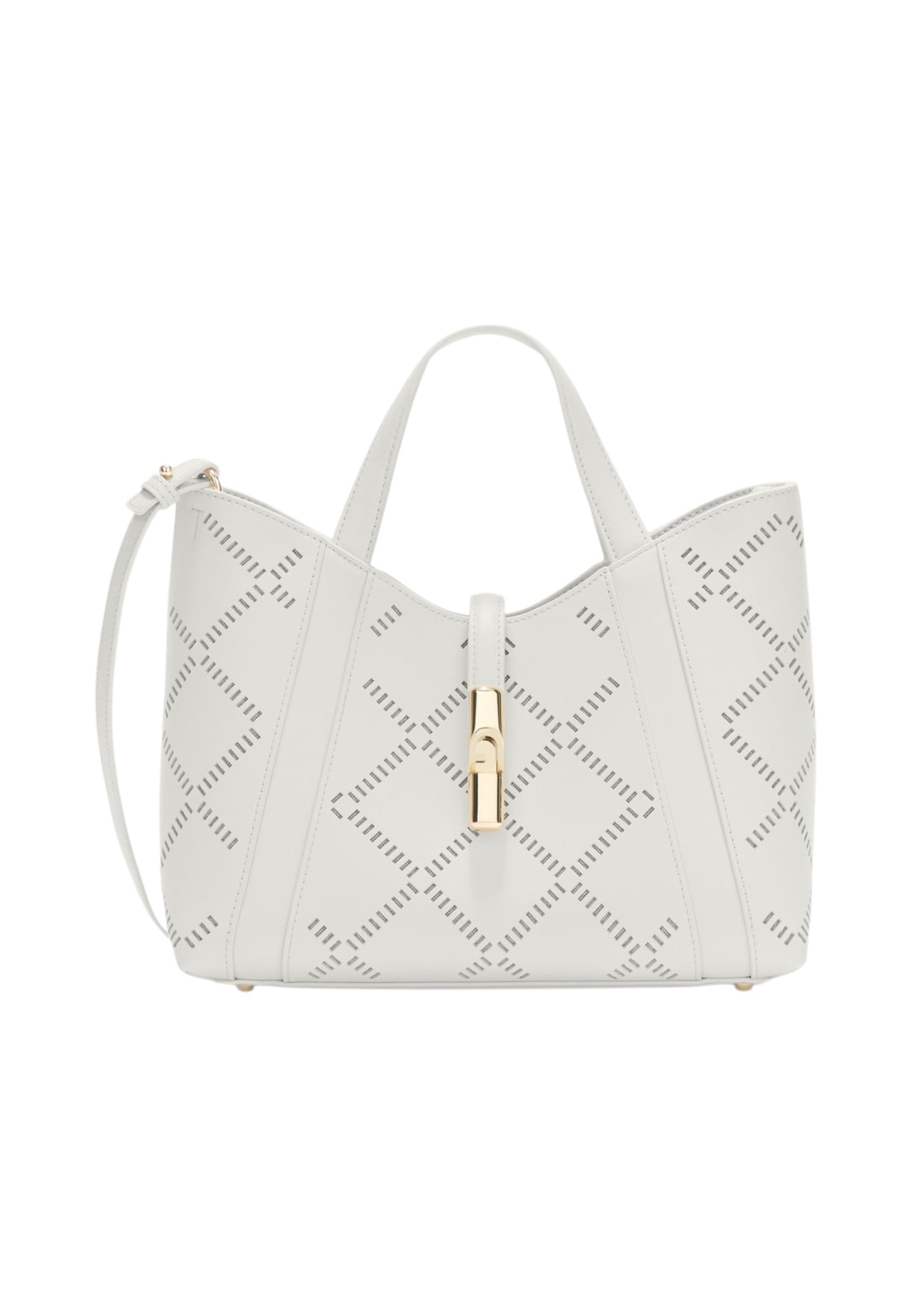 Borsa A Mano Donna Furla Tote Small Traforato Furla Goccia WB01789BX3947