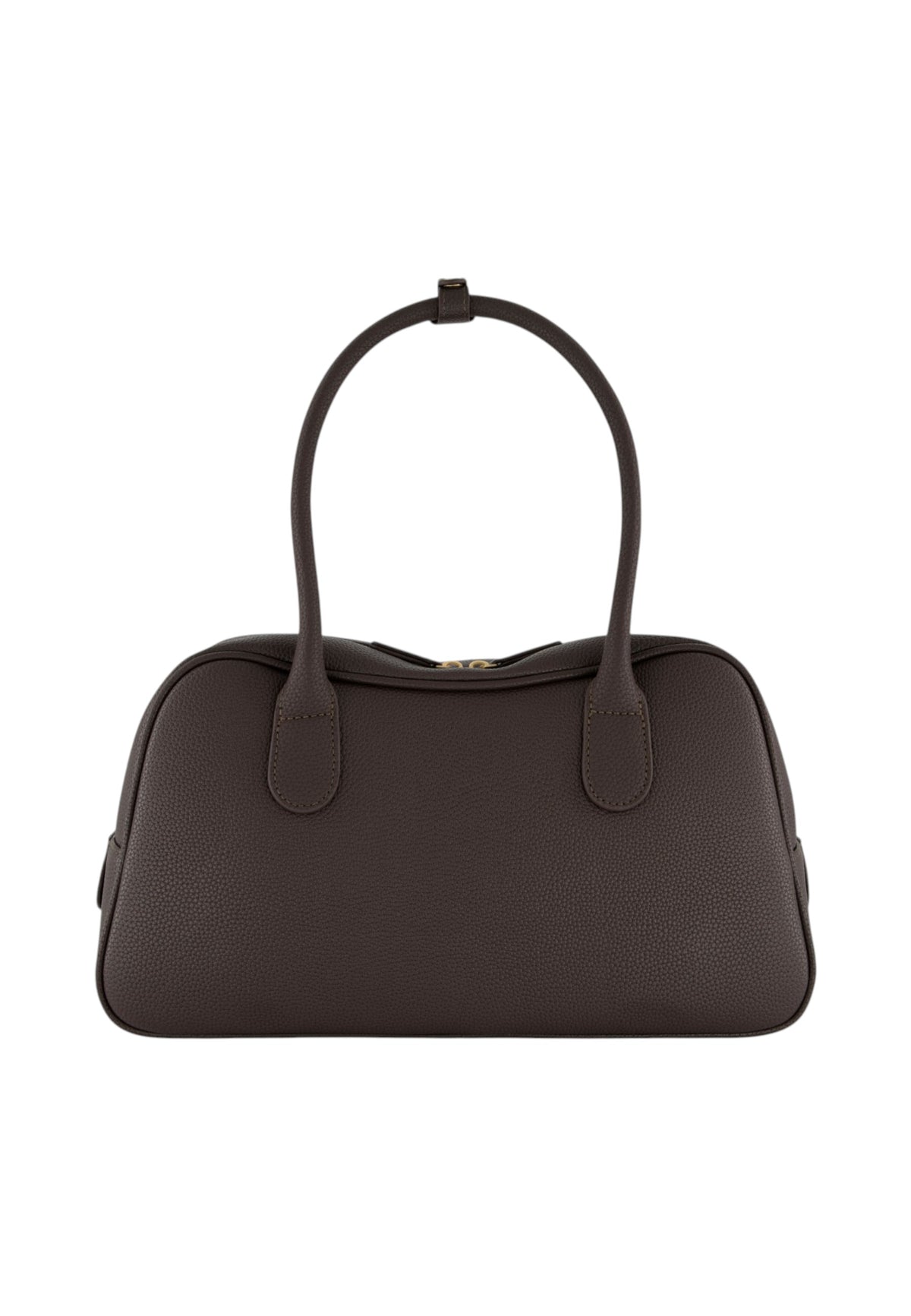 Borsa A Mano Donna Braccialini A Bauletto, Doppio con tracolla removibile e regolabile, Chiusura con zip, Una tasca interna portacellulare, Charm removibile con margherita e fiocco a pois, Dimensioni: 35 x 12.5 x 19 Cm Beth B19224YY