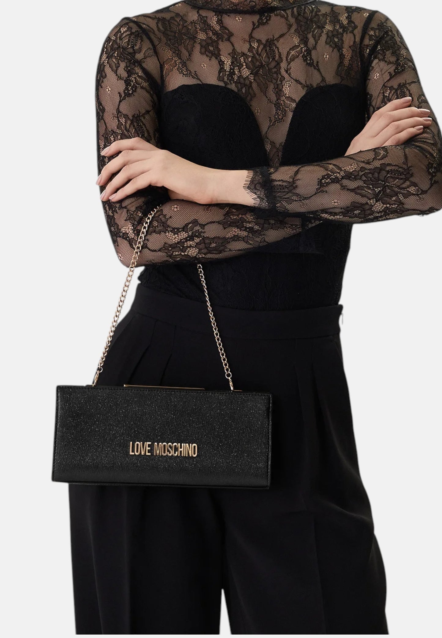 Borsa A Spalla Donna Love Moschino Con Catena  JC4144PP1OLS0
