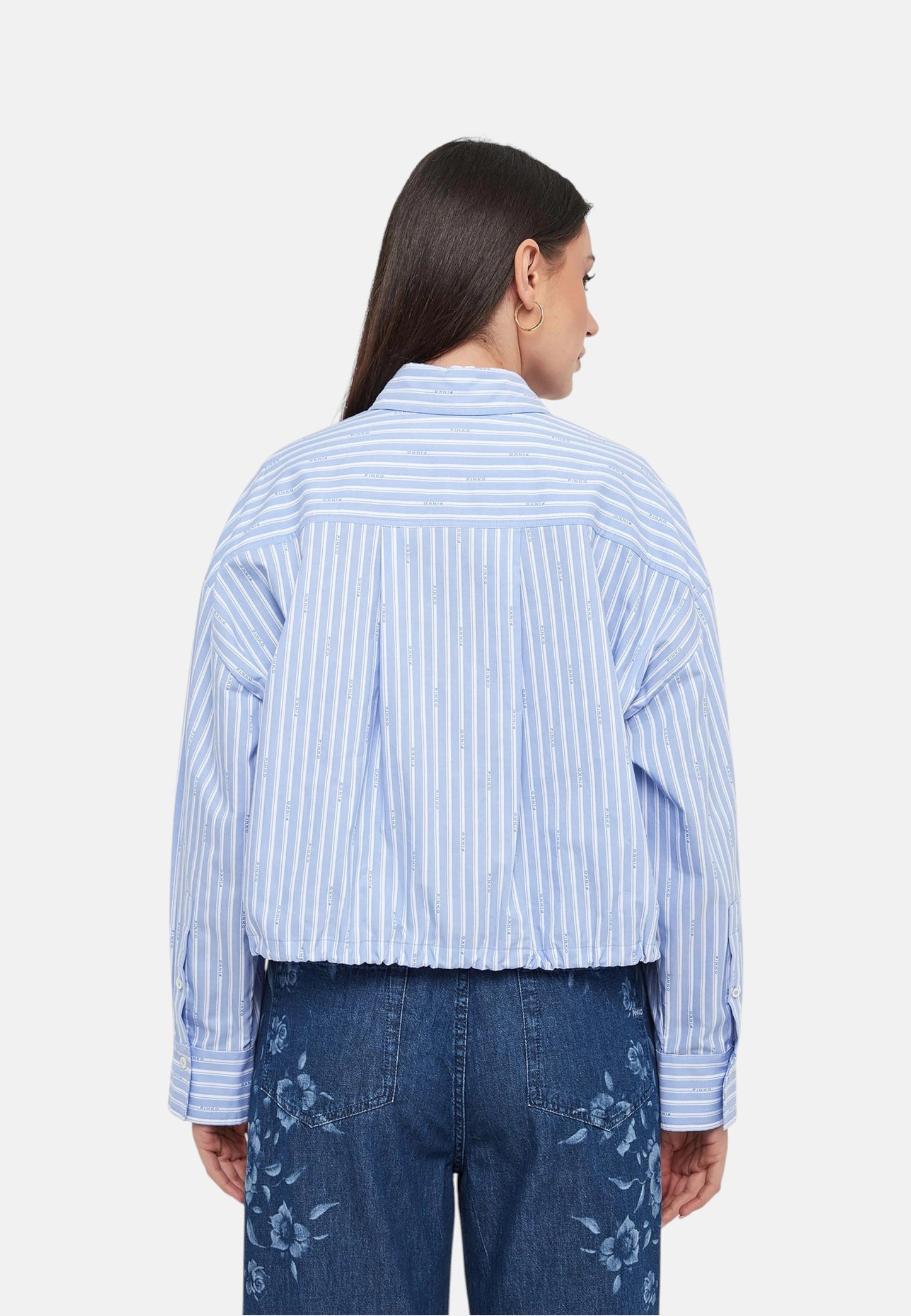 Camicia Manica lunga Donna Pinko Cropped Cammie 106249A36J