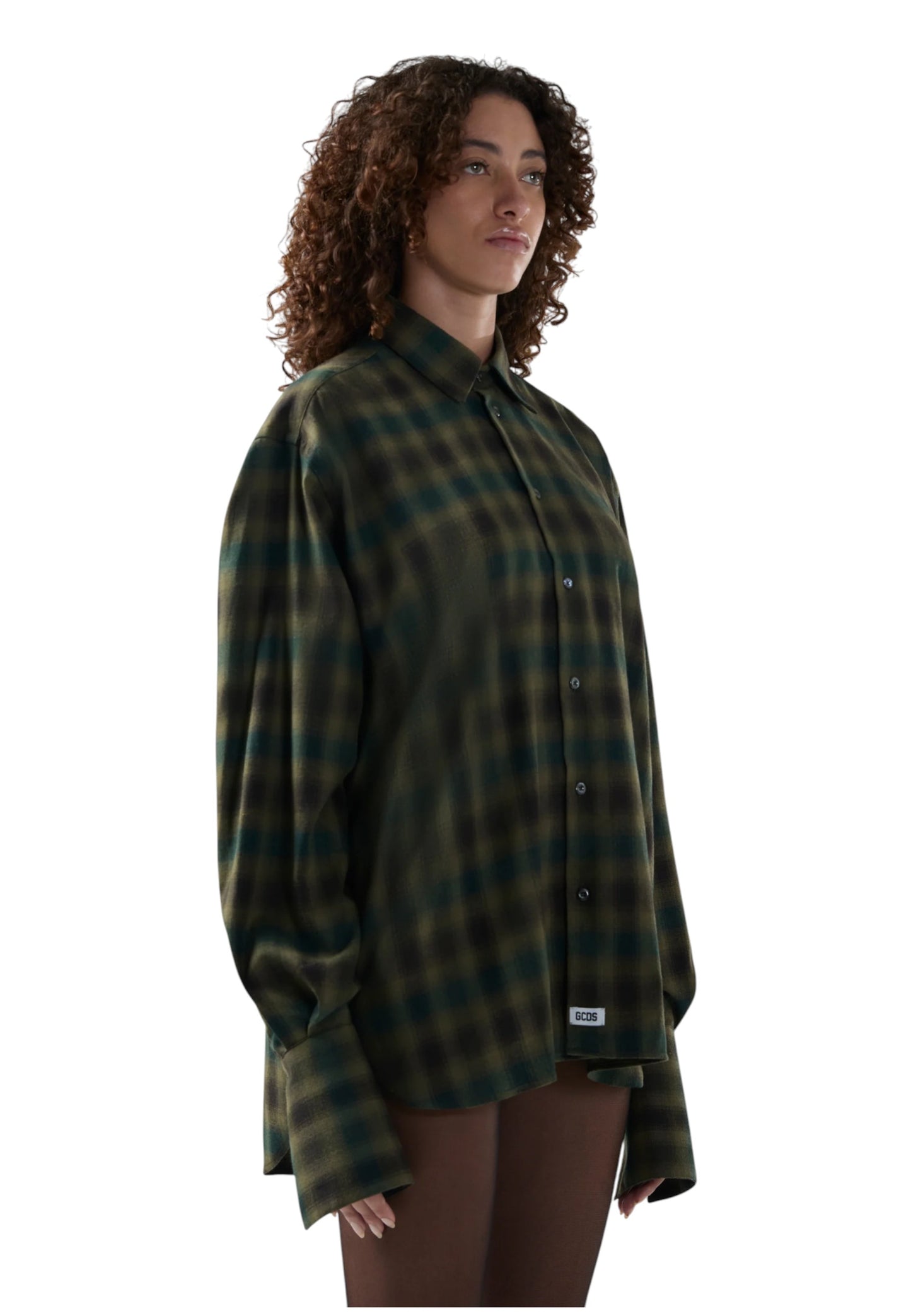 Camicia Manica lunga Donna Gcds  Check B2CW2419TS1