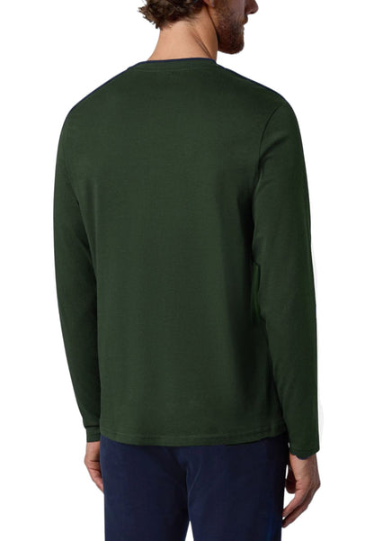 T-Shirt Manica lunga Uomo North Sails Con Grafica  692904