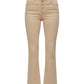 Pantaloni Flare Fit Donna Liu Jo Cropped Vita Alta Princess WA6256T367A