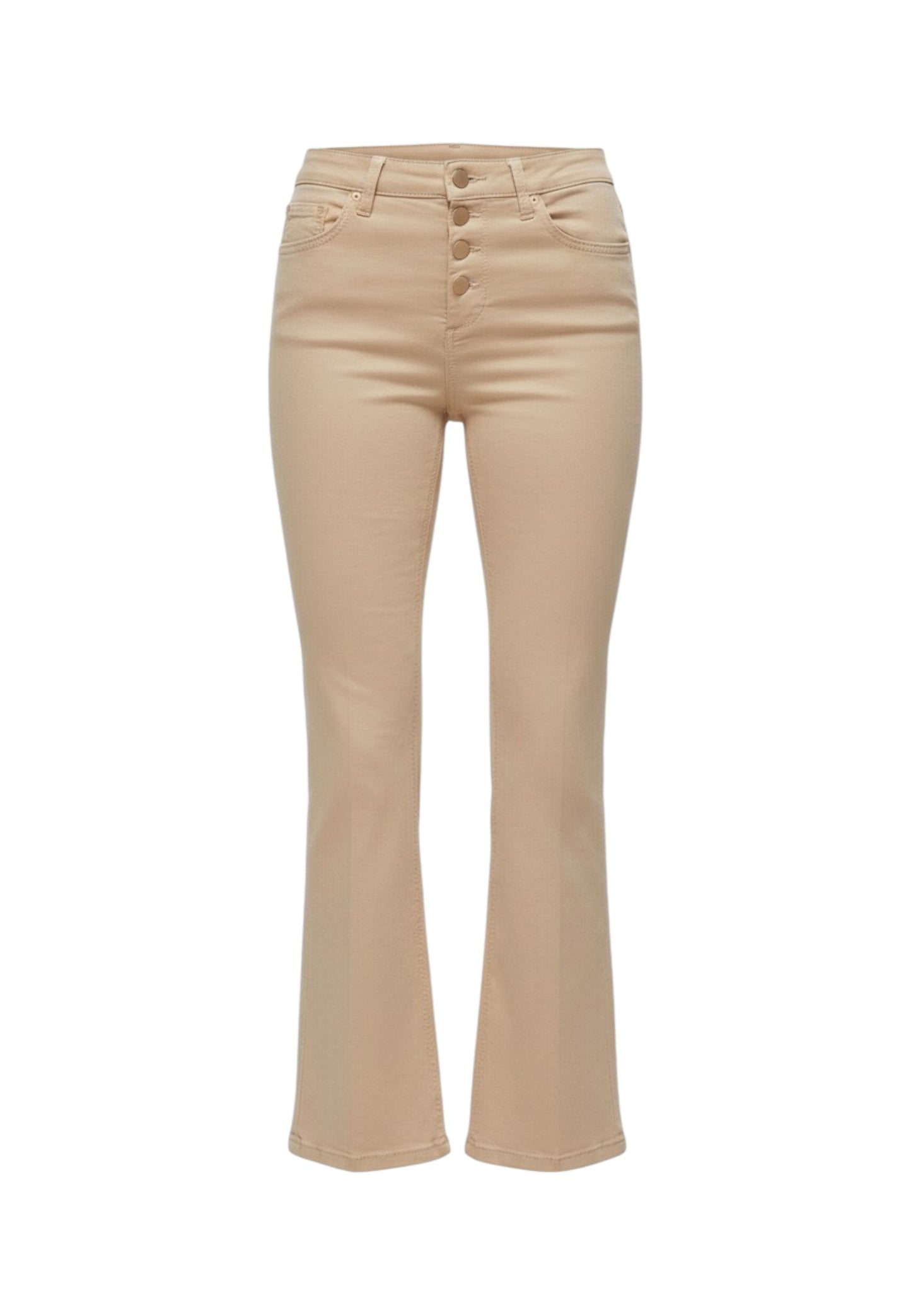 Pantaloni Flare Fit Donna Liu Jo Cropped Vita Alta Princess WA6256T367A