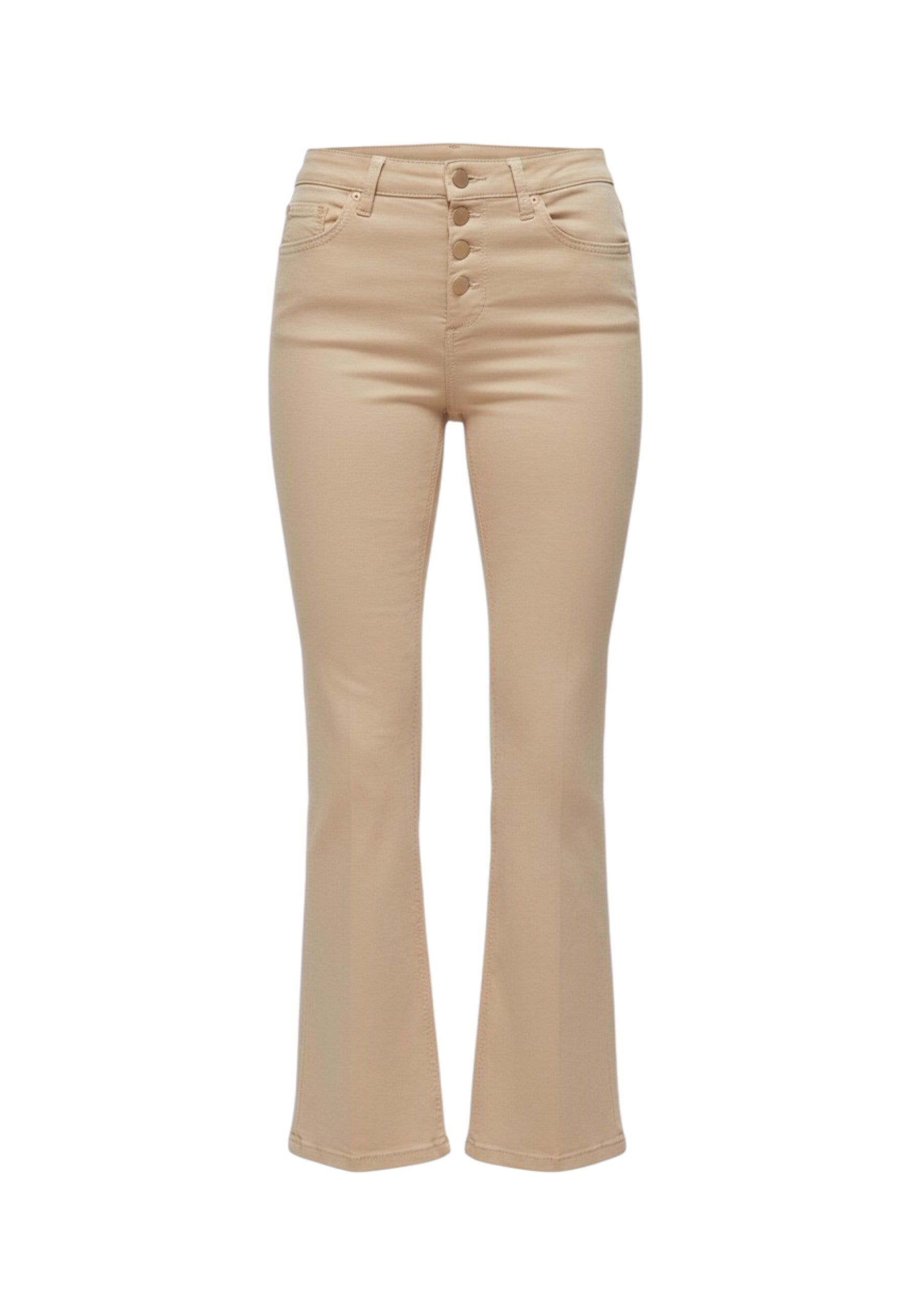 Pantaloni Flare Fit Donna Liu Jo Cropped Vita Alta Princess WA6256T367A
