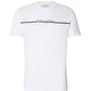T-Shirt Manica Corta Uomo Calvin klein  Split Line Logo T-Sh
