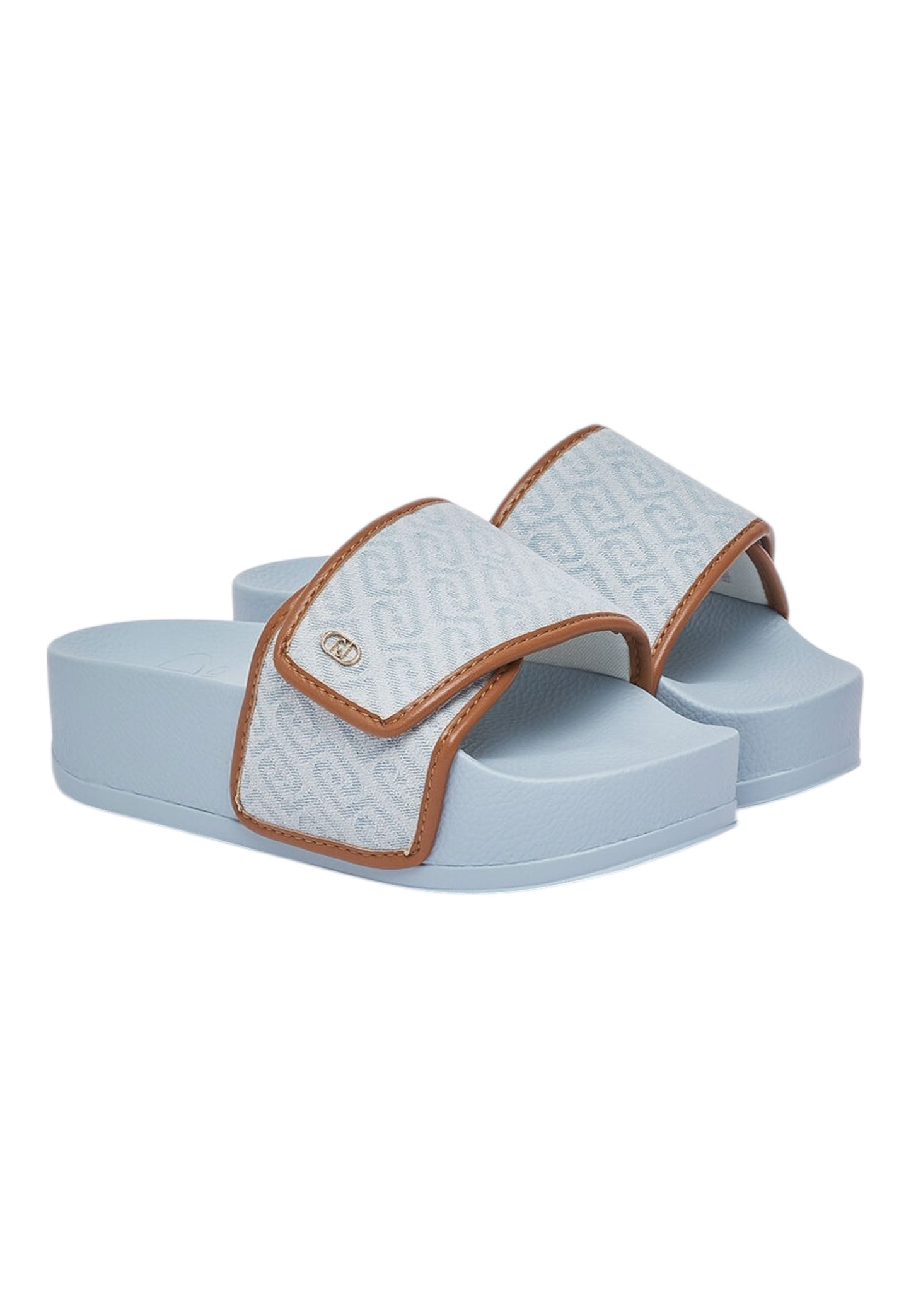 Ciabatte  Donna Liu Jo Monogram Denim Mykonos 04 BA6079TX523