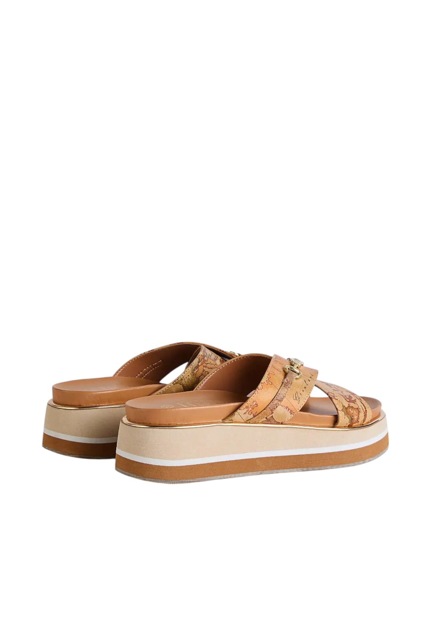 Sandali Con Zeppa Donna Alviero Martini