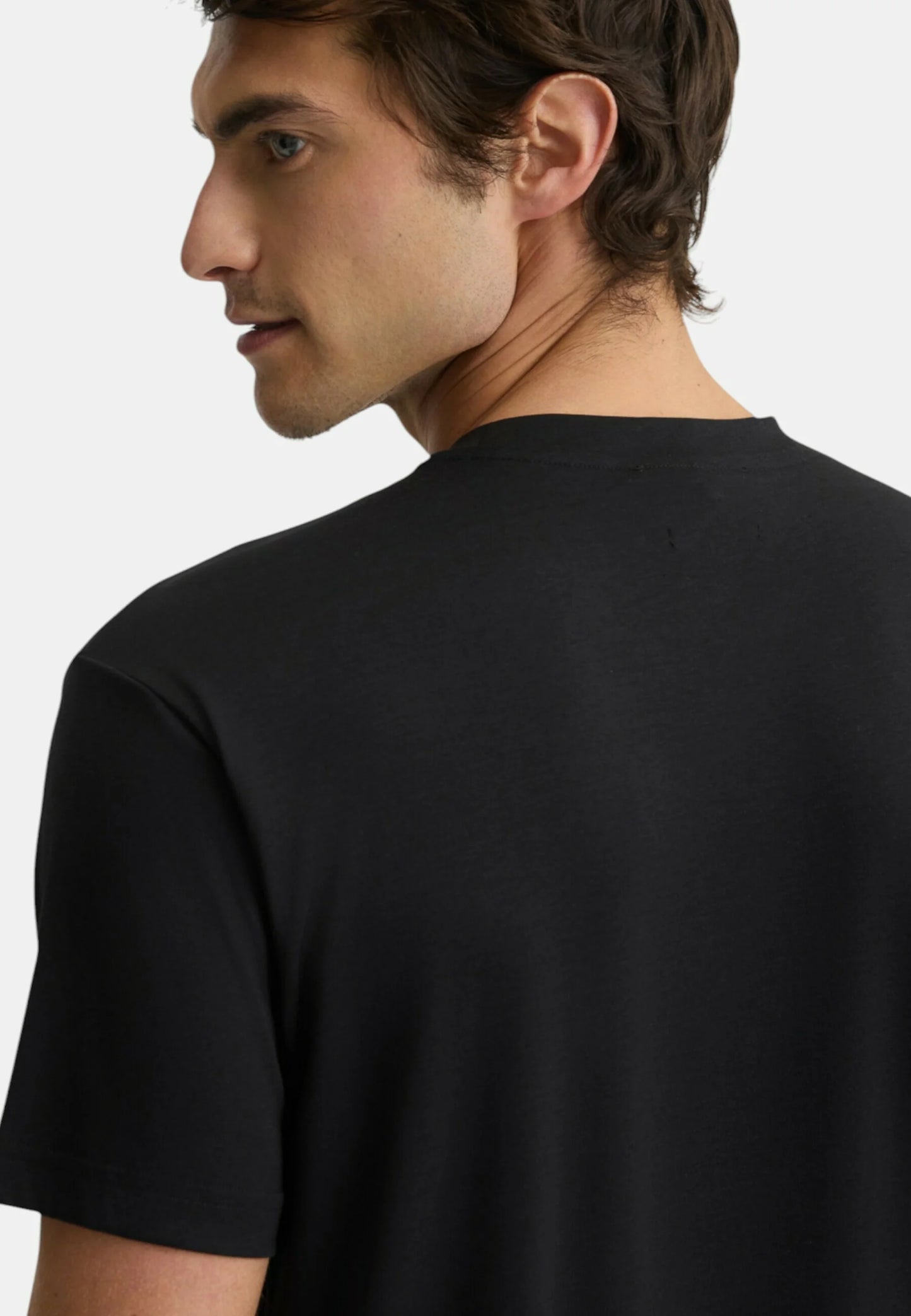 T-Shirt Manica Corta Uomo Liu Jo In Lyocell  QXX115J4805