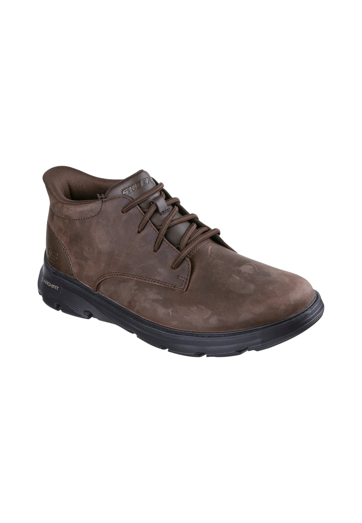 Stivaletti  Uomo Skechers Chukka, Hands Free Slip-ins, Arch Fit, Relaxed Fit, Heel Pillow, Lacci elasticizzati No Tie Fit Arch Fit Garza - Ridley 205514