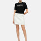 Maglia A Girocollo Donna Guess Manica Corta Norah Logo W6RR47Z2NQ2