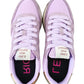 Sneakers Basse Donna Sun68 Stile Running, Nylon E Suede, Logo Ricamato Ally Solid Z46201