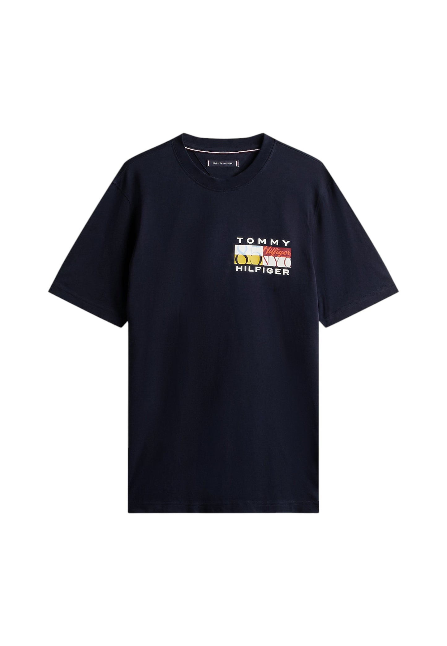 T-Shirt Manica Corta Uomo Tommy Hilfiger  Th Colour Flag MW0MW40006