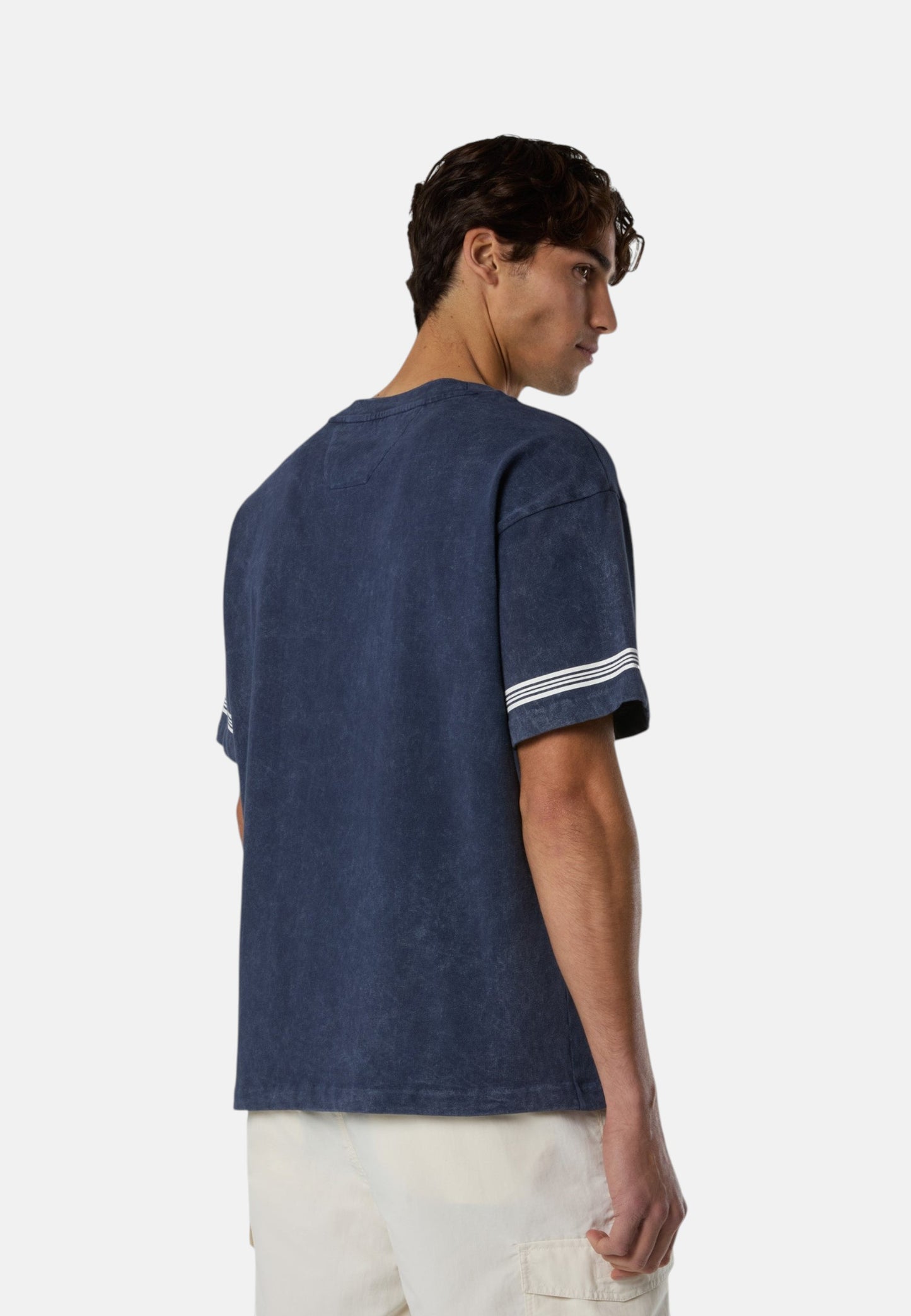 T-Shirt Manica Corta Uomo North Sails Con Stampa  693166