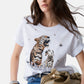 T-Shirt Manica Corta Donna Liu Jo Dudes Liujo Eco Line WA6331JS904