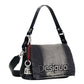 Borsa A Spalla Donna Desigual  Bag Half Logo Denim Venecia 4.0 26WAXD08