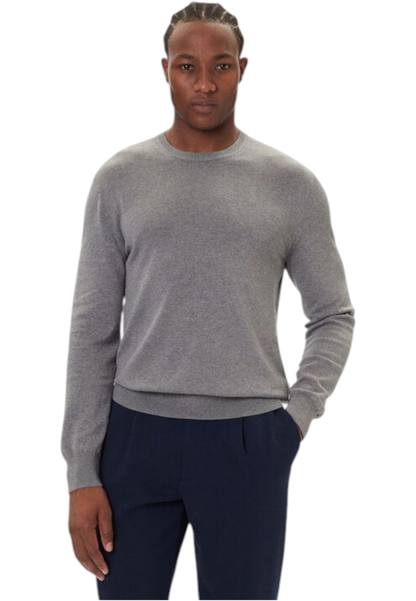 Maglione A Girocollo Uomo Calvin klein  Supima Cotton LV040BM343