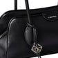 Borsa A Spalla Donna Calvin klein Ecopelle Liscia, Doppi Manici Lunghi, Chiusura Superiore Con Zip, Charm Con Emblem Logo, Logo Calvin Klein Laminato, Interno Foderato, Dimensioni 30 � 14 � 10,9 Cm Emblem Trio LV04F3369G