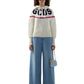 Maglione A Girocollo Donna Gcds  Logo Knit B2CW1918KI9