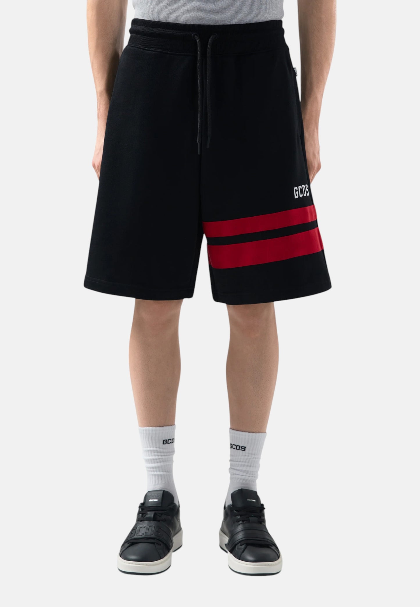 Pantaloncini  Uomo Gcds In Felpa Logo Regular  B1XM3101JI0