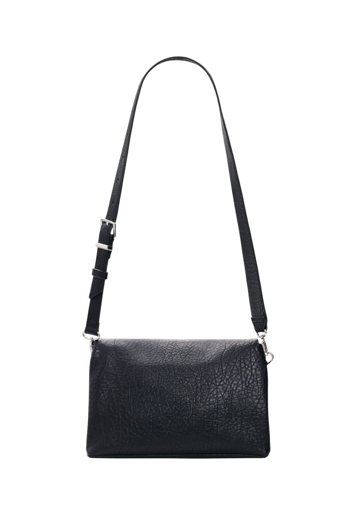 Borsa A Spalla Donna Desigual Medio, Trapuntato, Con patta Half Logo Venecia 4.0 Black 26WAXP08