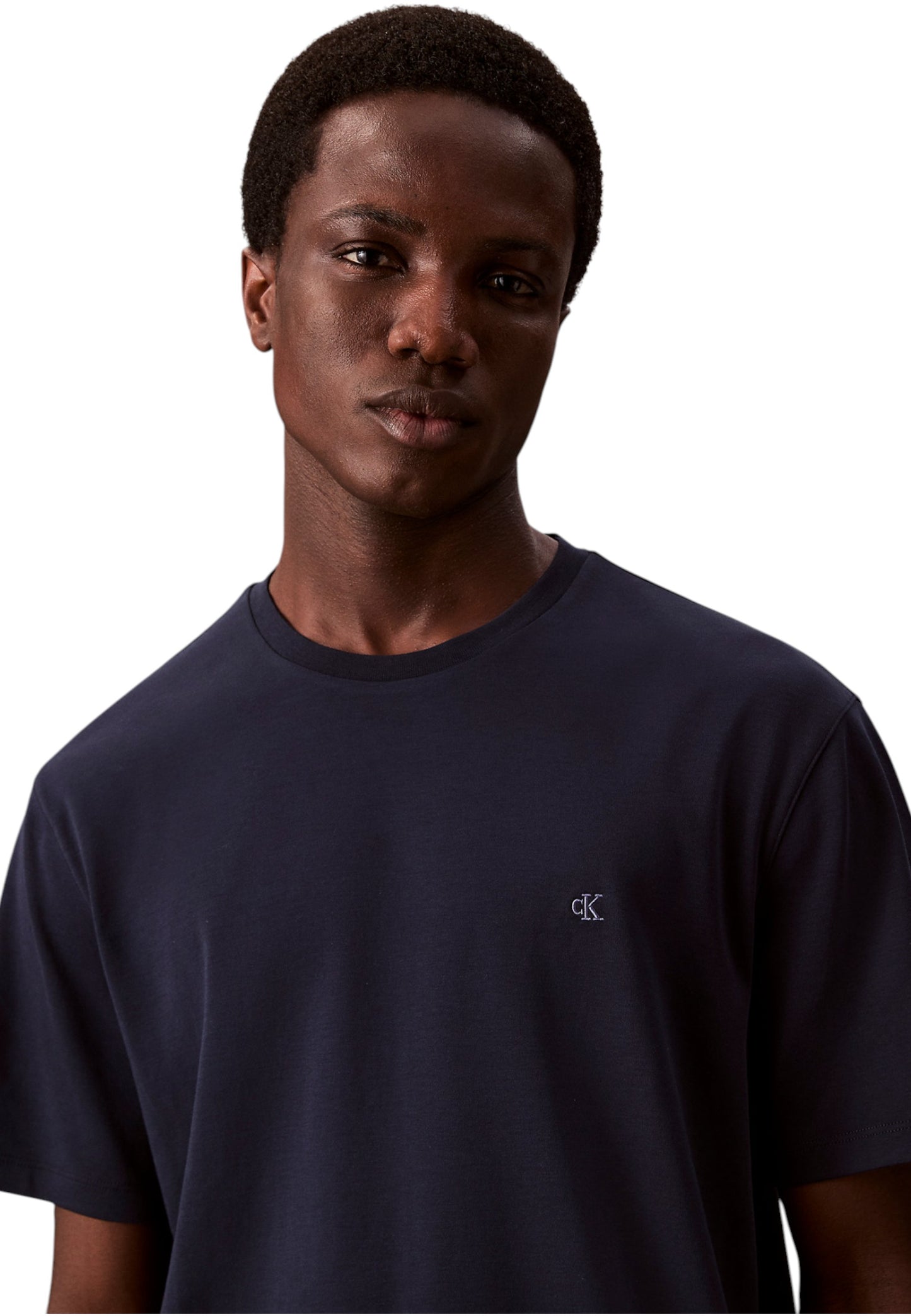 T-Shirt Manica Corta Uomo Calvin klein  Supima Chest Emb LV04LB275G