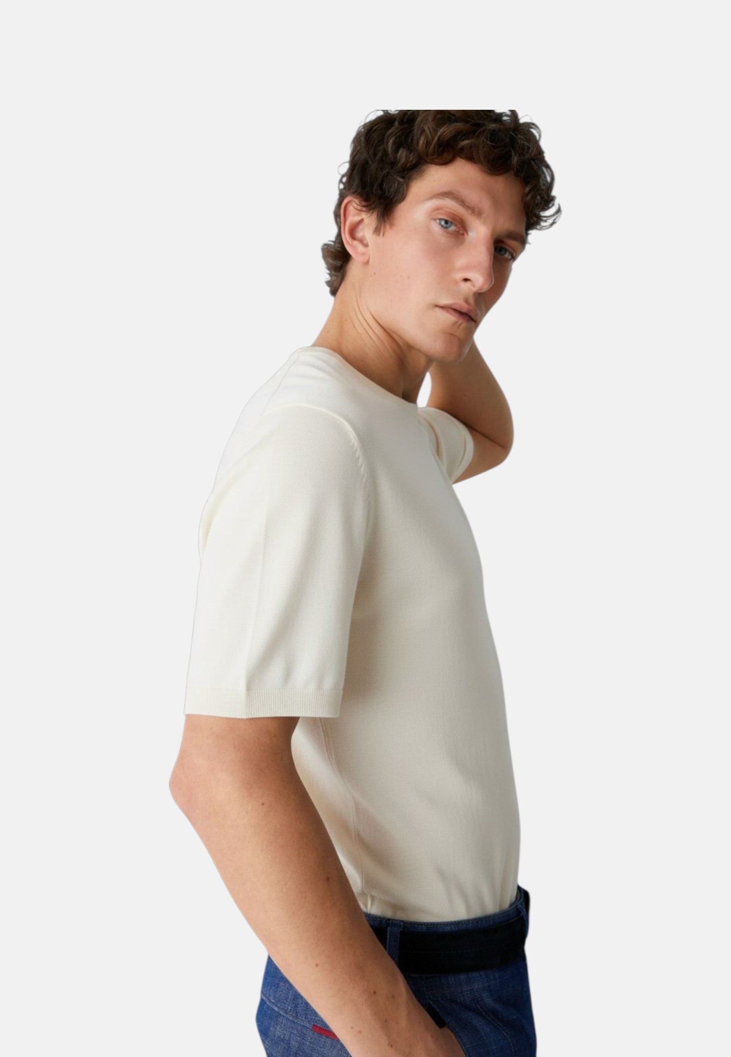 Maglia A Girocollo Uomo Liu Jo Manica Corta  QA6135MA08S