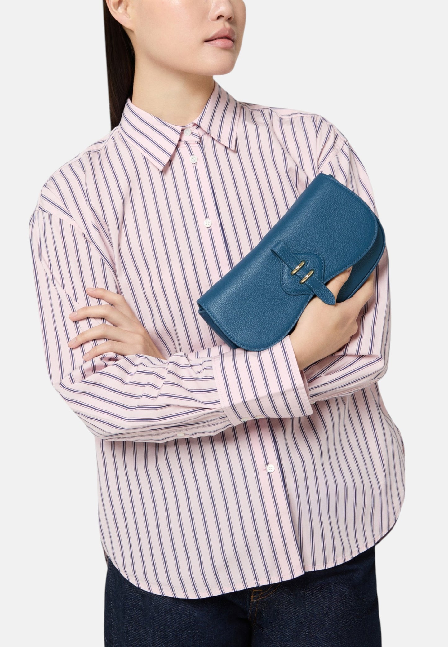 Borsa A Tracolla Donna Coccinelle In Pelle Martellata Fine Coccinelle Mavery Mini E5U7F550101