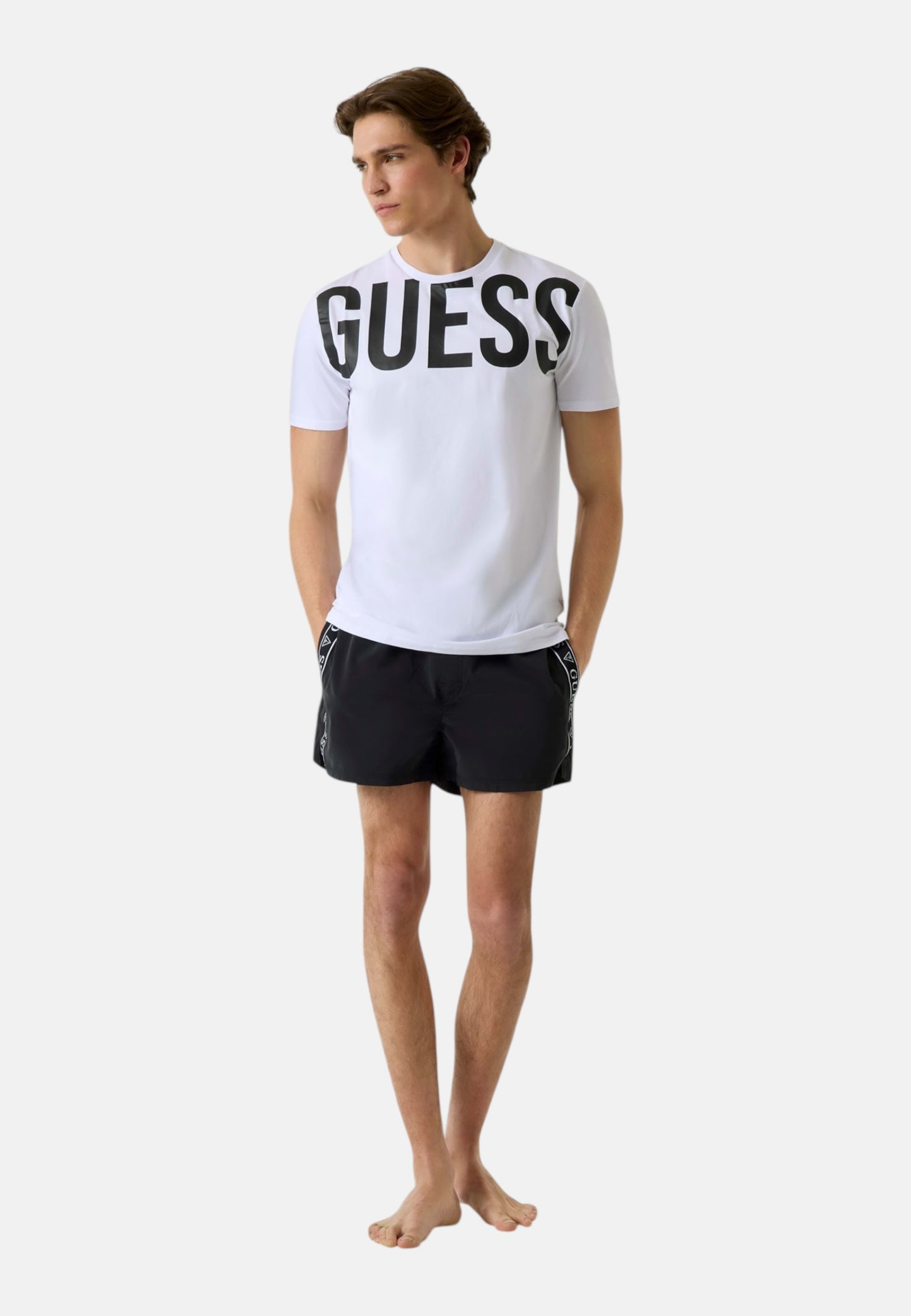 T-Shirt Manica Corta Uomo Guess  Ultra Logo F6GI01J1314