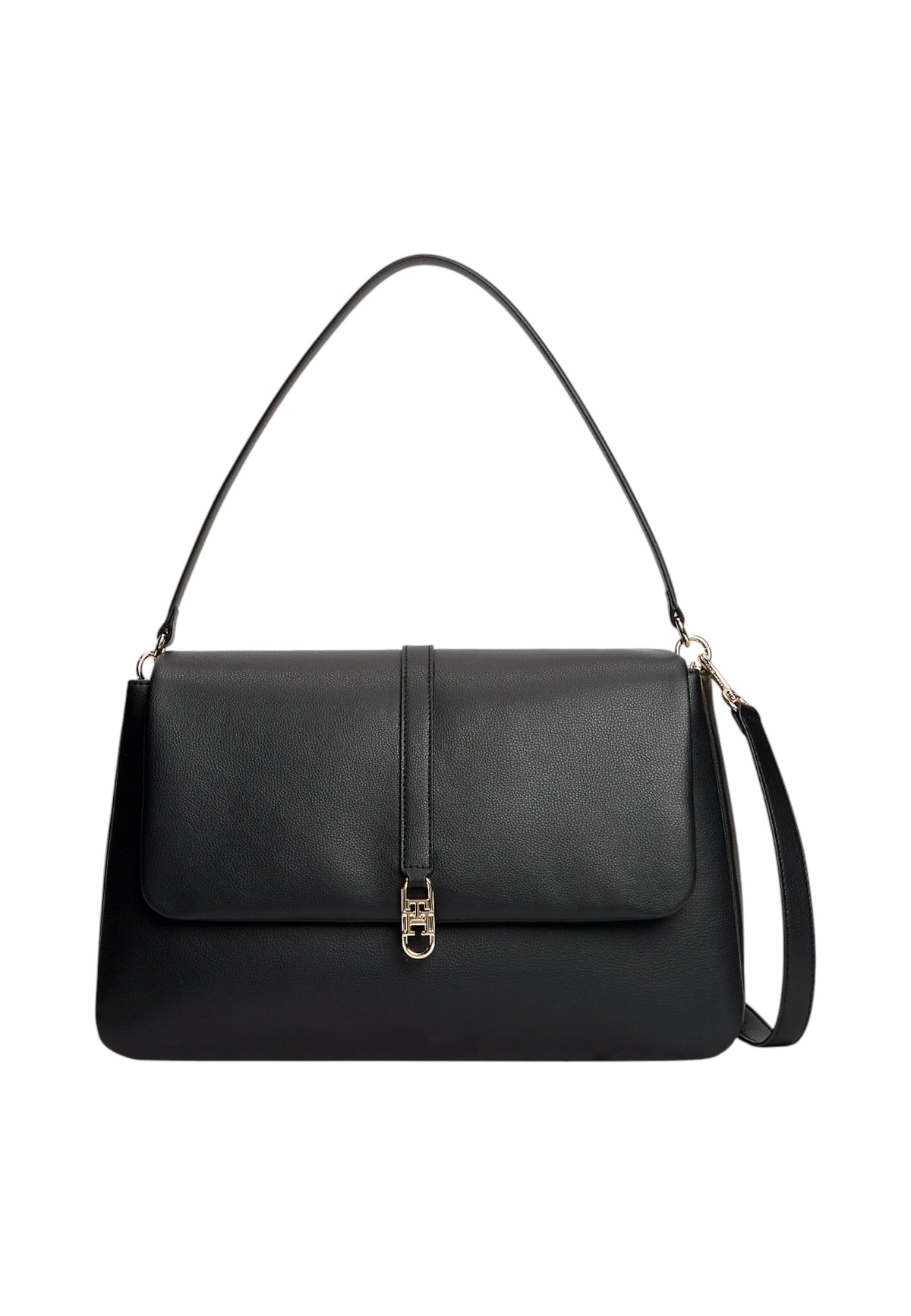Borsa A Spalla Donna Tommy Hilfiger Satchel Th Libre AW0AW19197