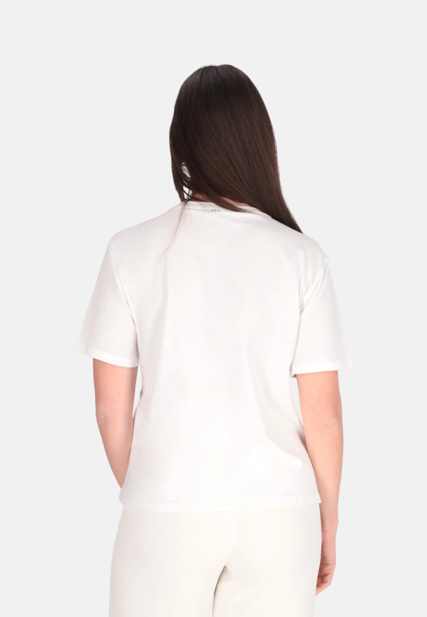 T-Shirt Manica Corta Donna Liu Jo Ricamata  CA6350J6308