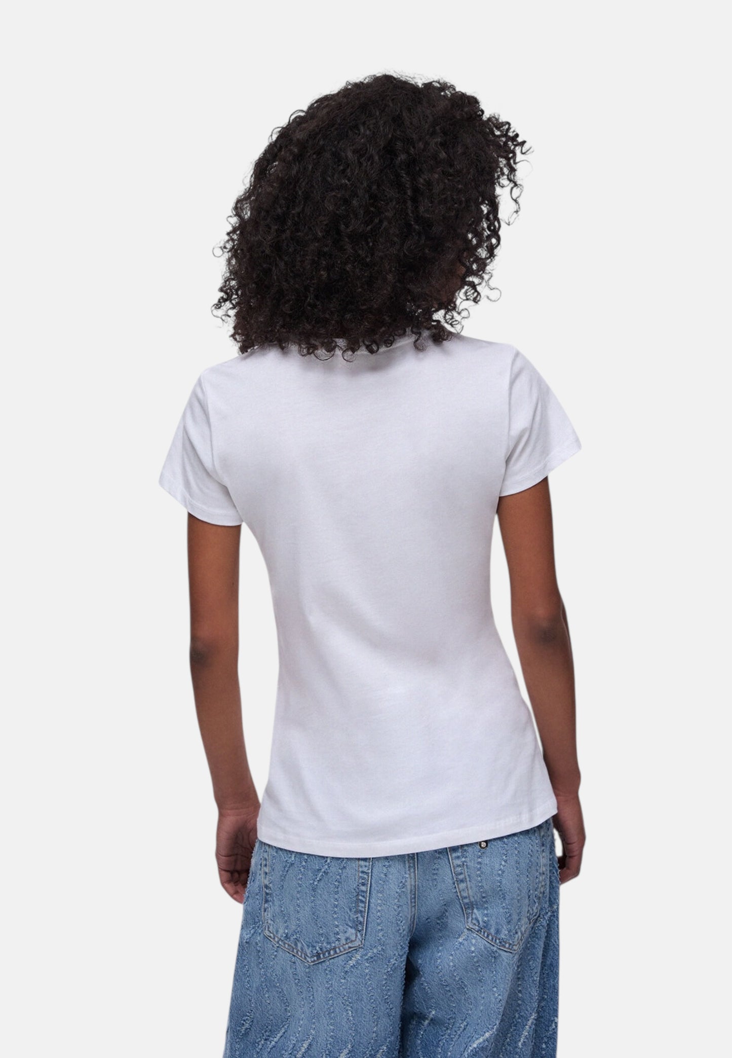 T-Shirt Manica Corta Donna Liu Jo Liujo Br.Bl.W Li Eco Line WA6493JS923