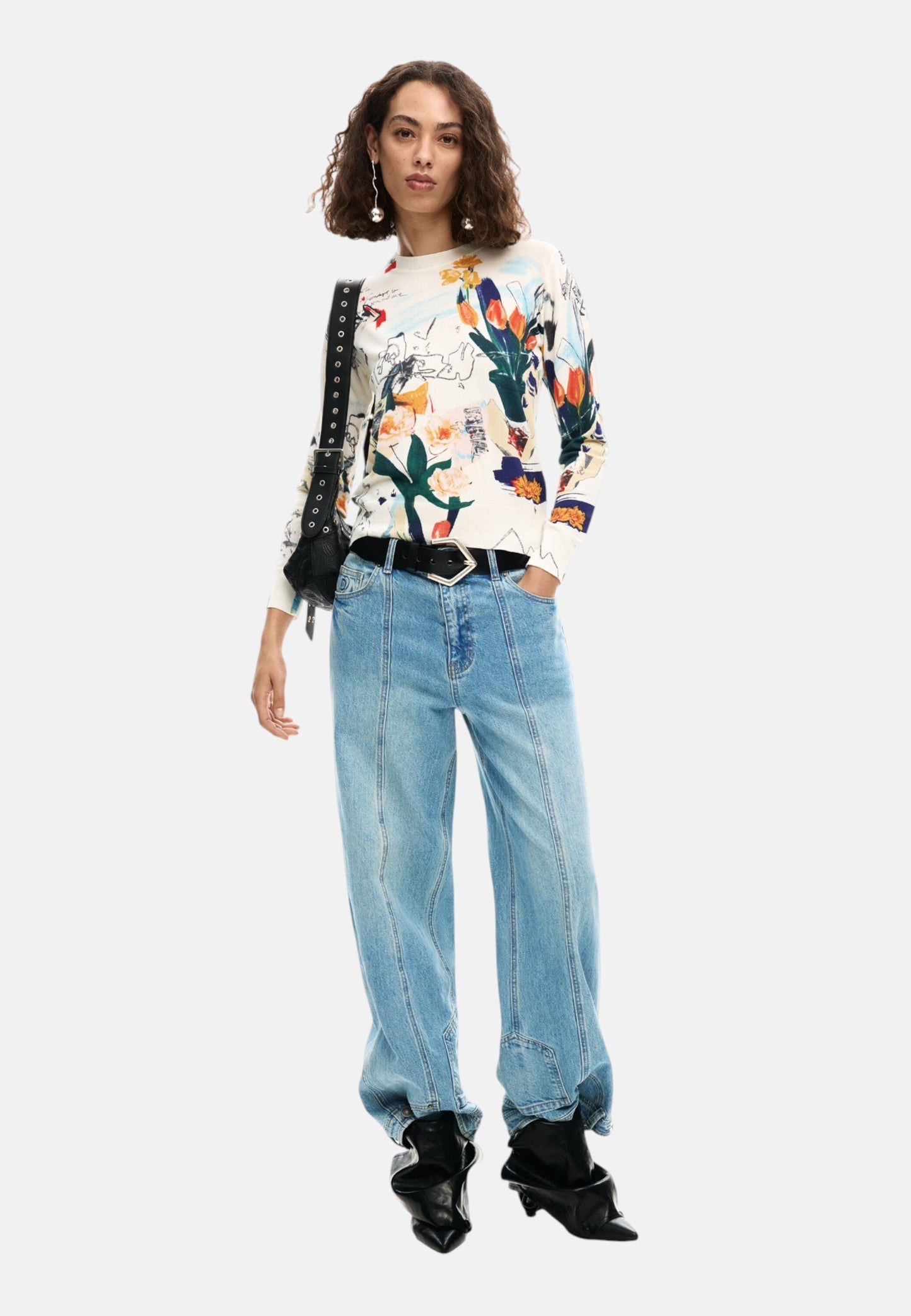 Maglione  Donna Desigual  Jers Nantes Lacroix 26SWJF35