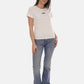 T-Shirt Manica Corta Donna Liu Jo Strass Eco Line TA6157JS923