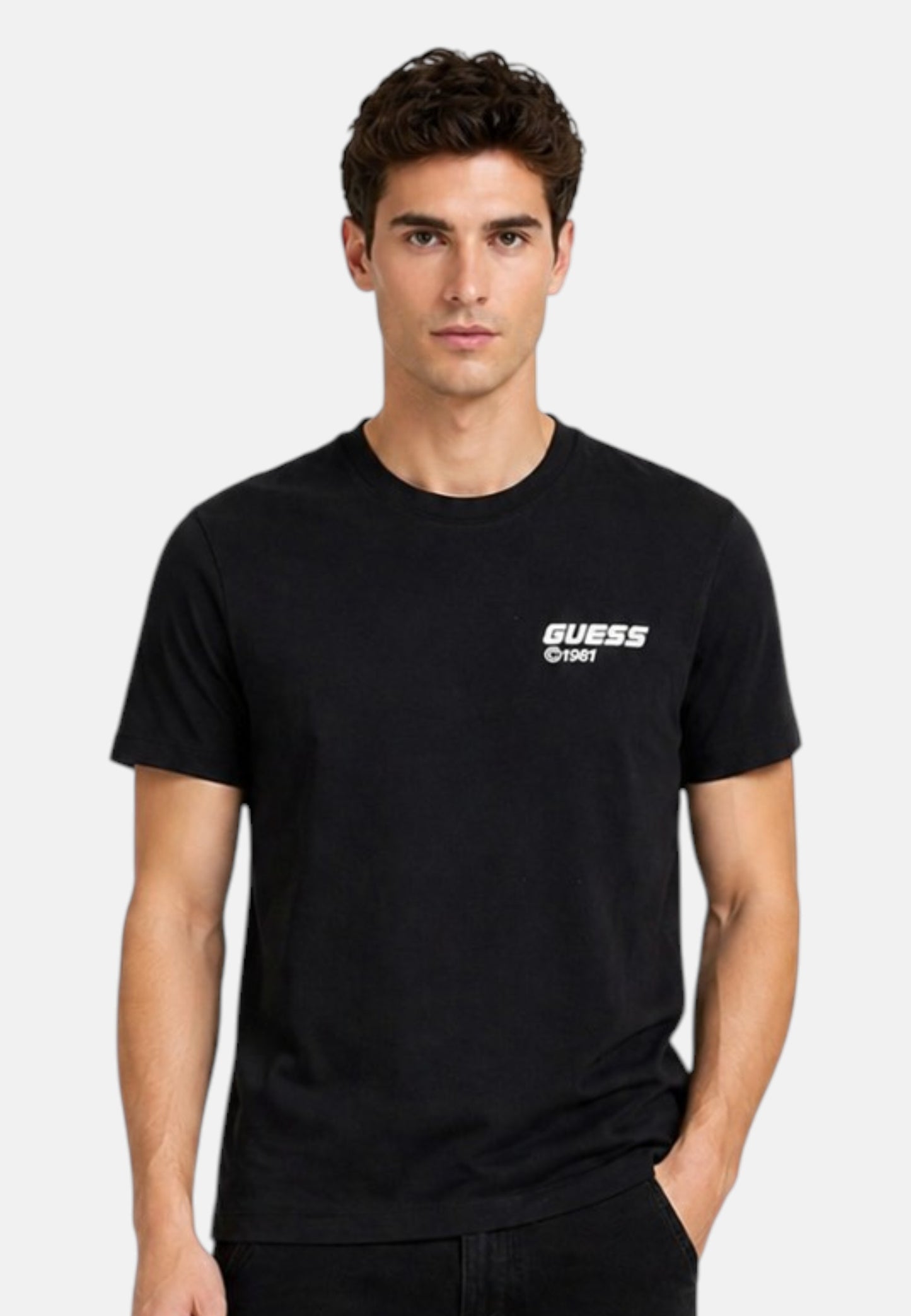 T-Shirt Manica Corta Uomo Guess  Lauro Z6RI12I3Z14