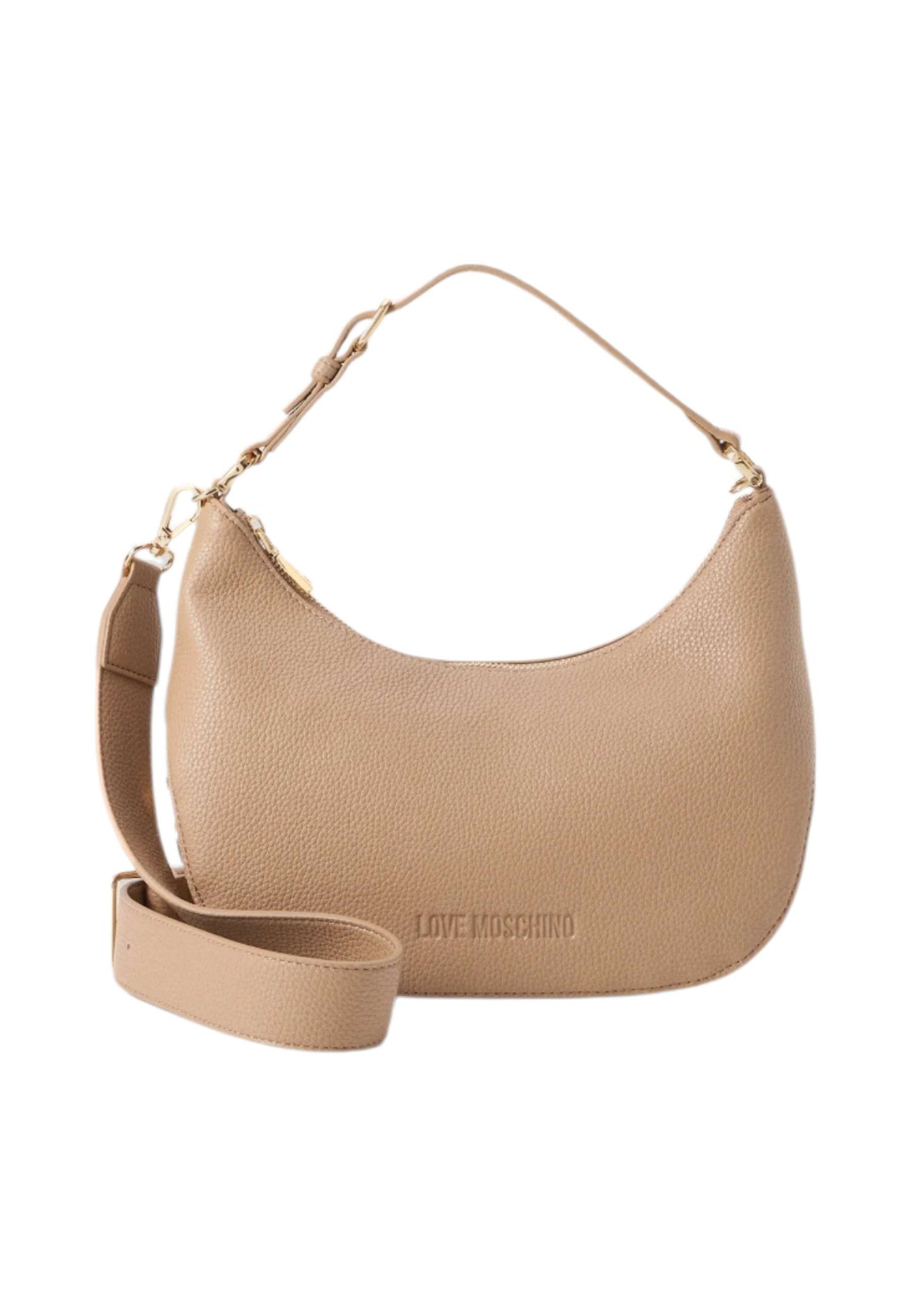 Borsa A Spalla Donna Love Moschino Effetto Pelle Martellata  JC4018PP1NLT0