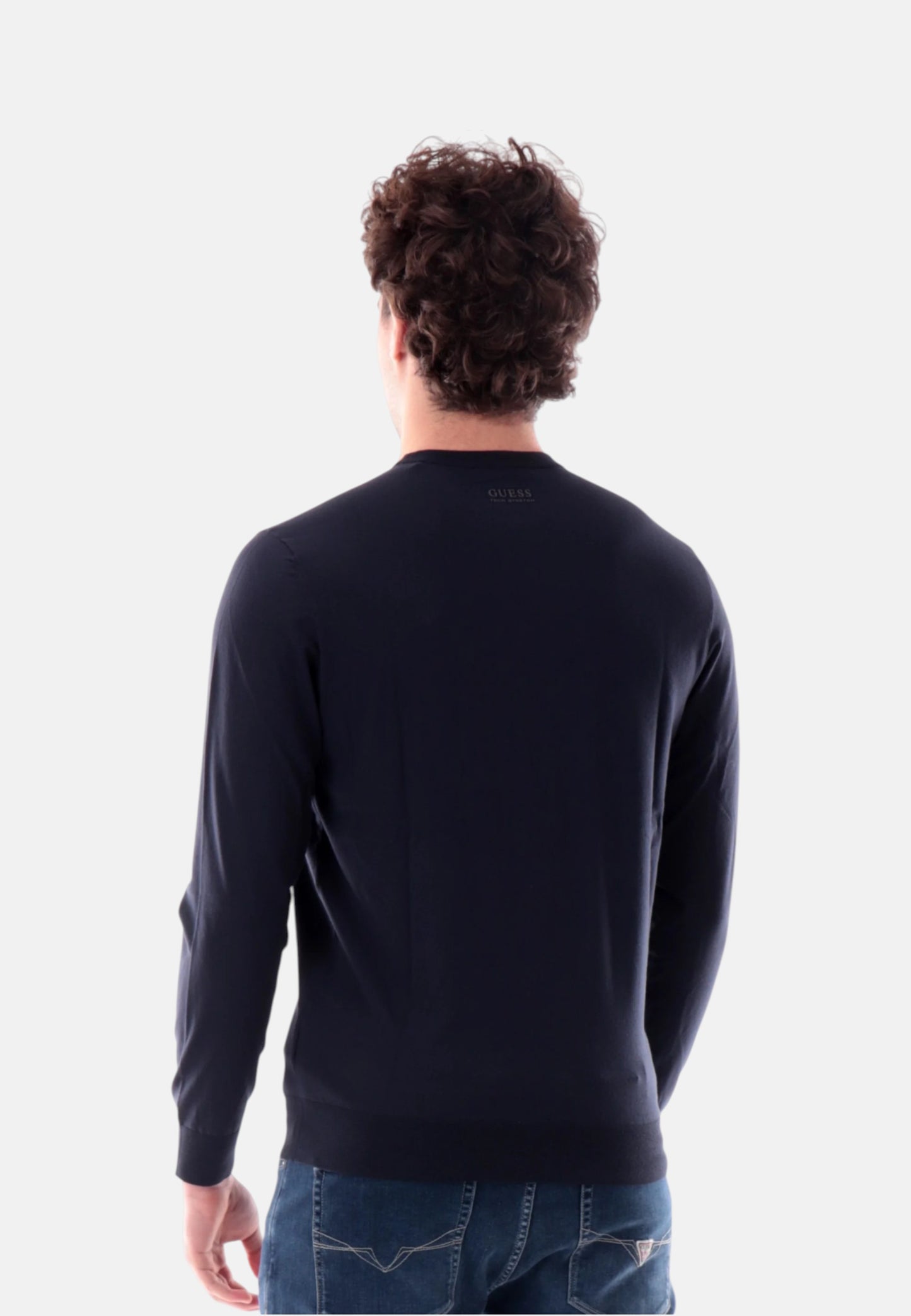 Maglia A Girocollo Uomo Guess  Kadir Tech M6RR16Z4442