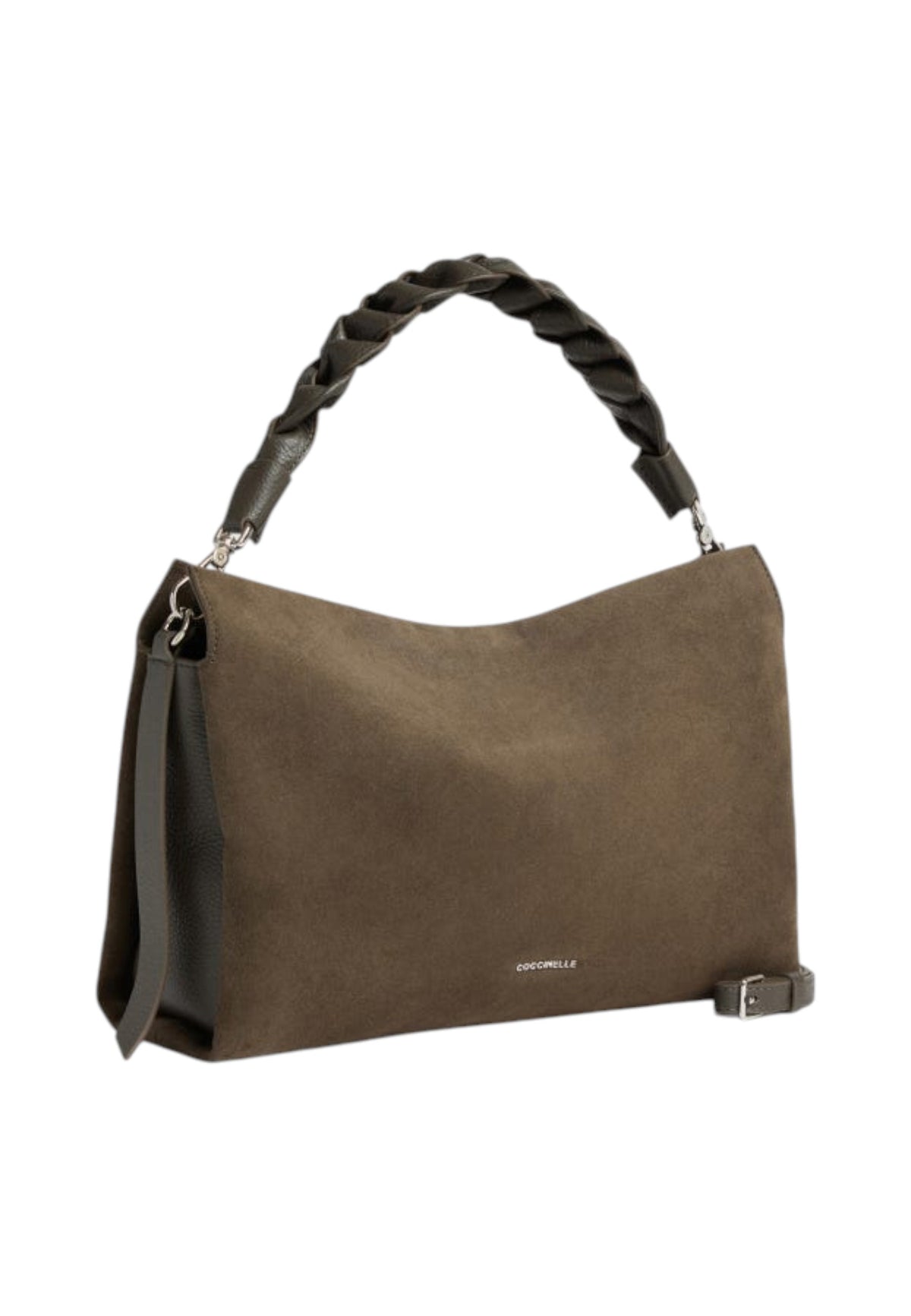 Borsa A Tracolla Donna Coccinelle In camoscio, Pelle con grana, Bicolore Boheme Suede Bimaterial E1P6P190201