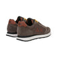 Sneakers Basse Uomo Sun68 Stile Running, Logo Ricamato, Nylon E Suede Tom Solid Z46101