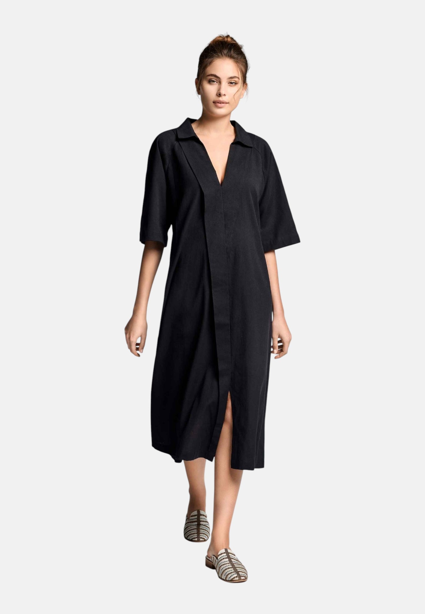 Vestito Midi Donna Iconique Maxi Caftano Margot IC26-045