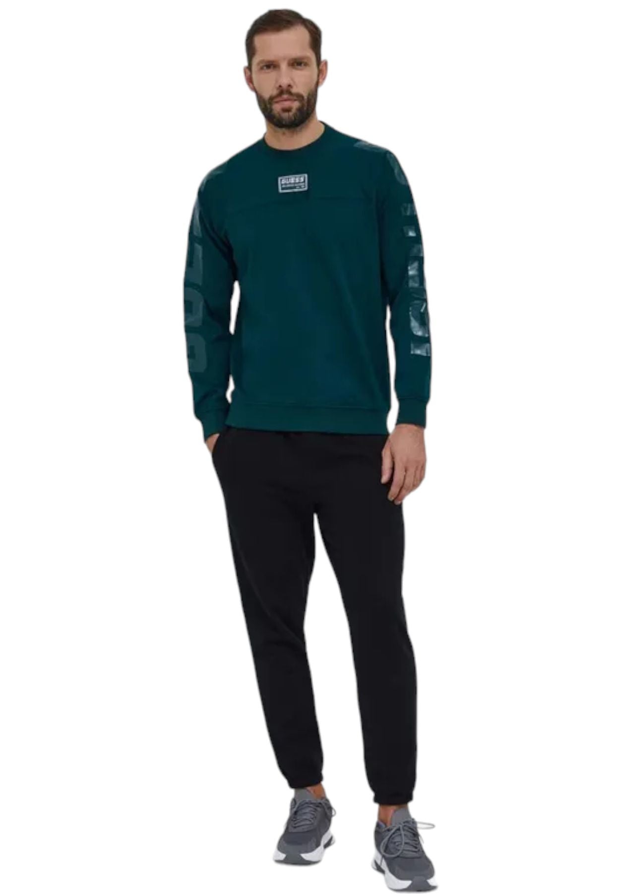 Felpa A Girocollo Uomo Guess  Baloo Z4RQ02KBO62