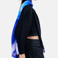 Foulard  Donna Desigual 80x185 cm, Effetto degrad�, Viscosa Lenzing EcoVero Degrade Blue 26WAWA36
