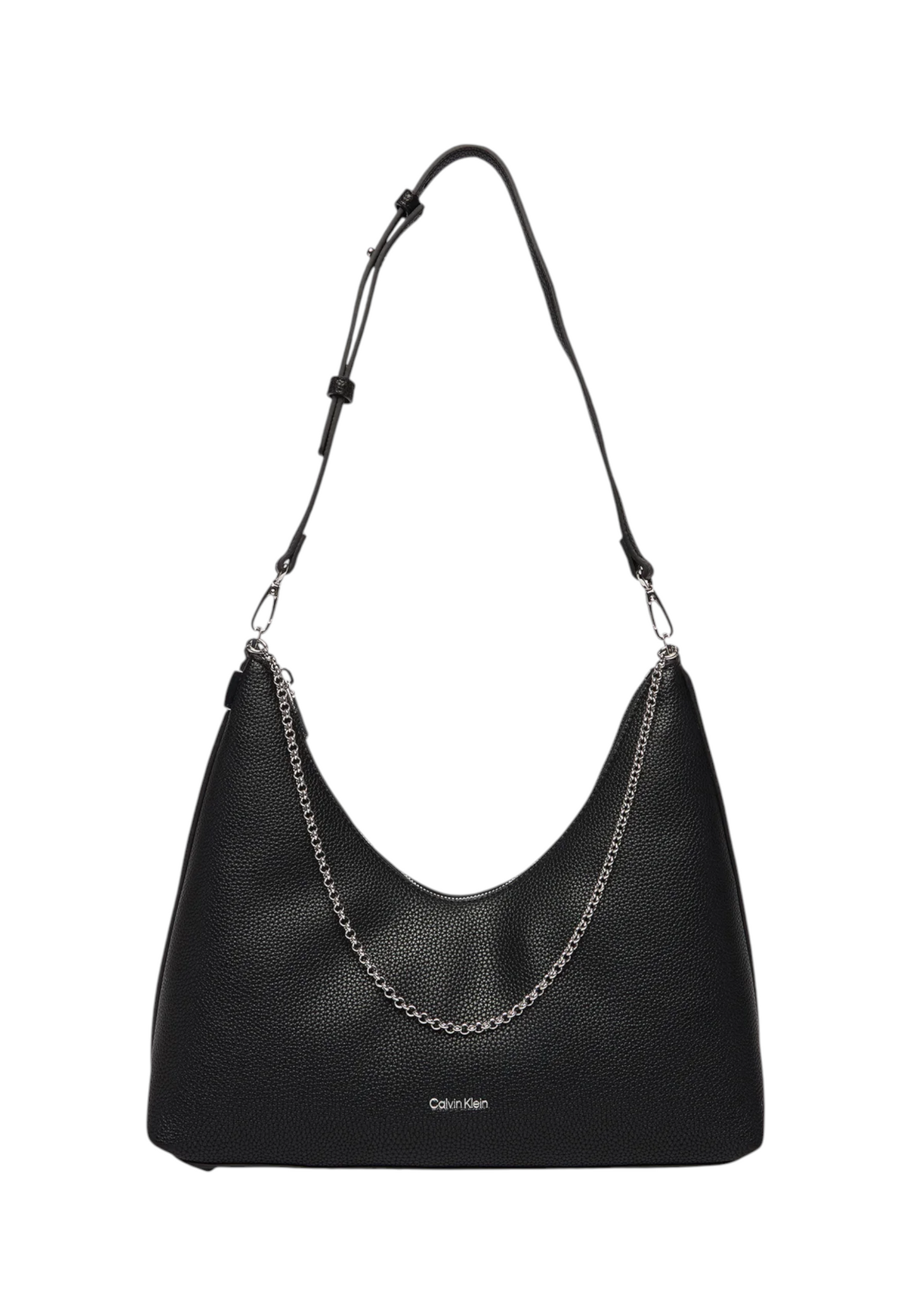 Borsa A Spalla Donna Calvin klein Hw Pebble Shoulder Bag Emblem LV04F3495G