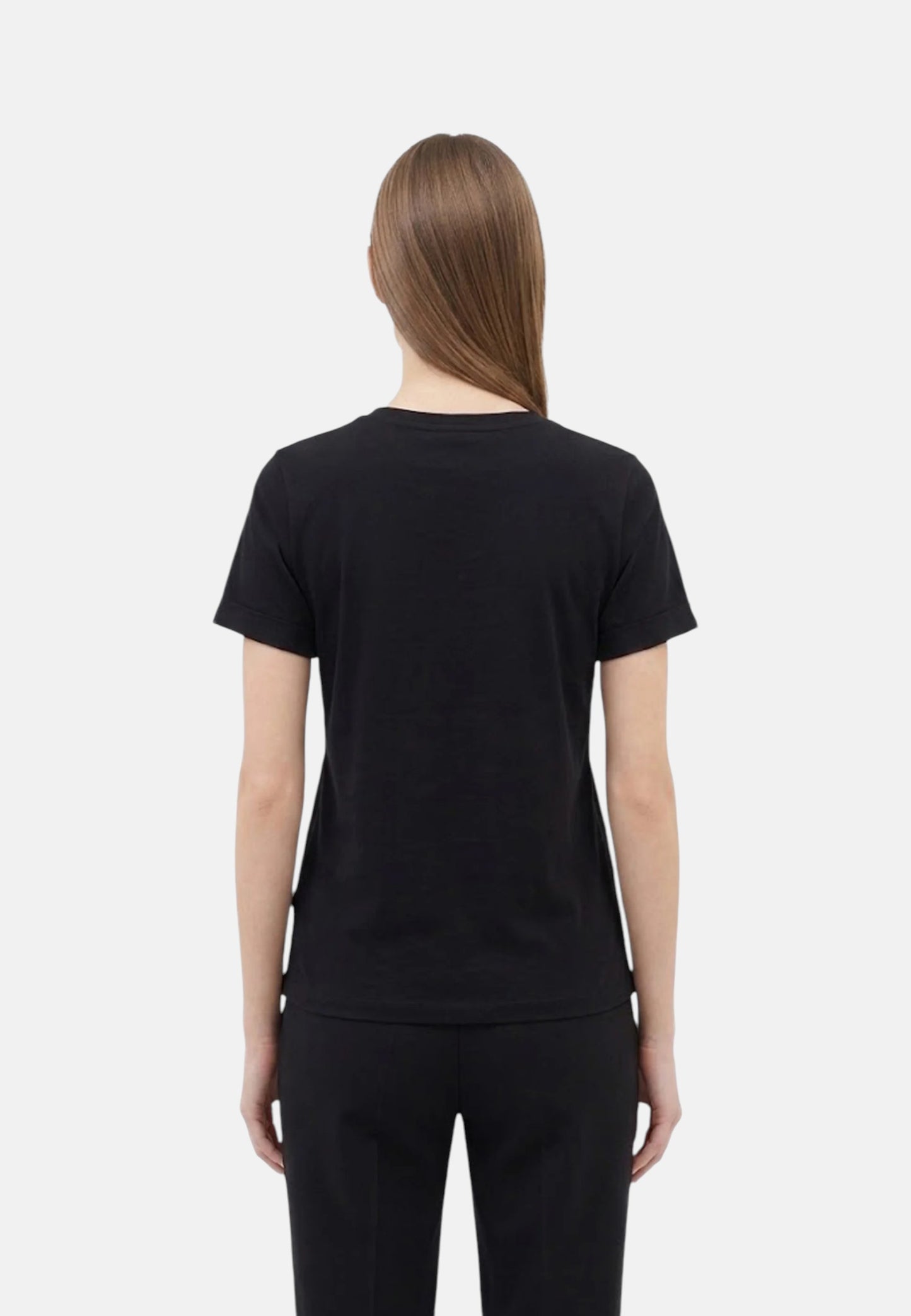 T-Shirt Manica Corta Donna Liu Jo Strass Eco Line TA6157JS923