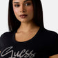 T-Shirt Manica Corta Donna Guess  Guess Script W6RI24J1314