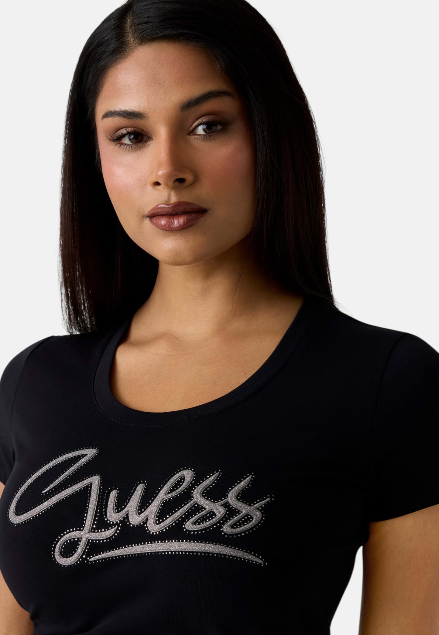 T-Shirt Manica Corta Donna Guess  Guess Script W6RI24J1314