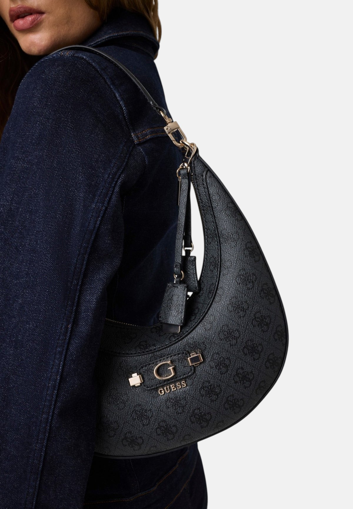 Borsa A Spalla Donna Guess Hobo Lindsey HWSG9749010