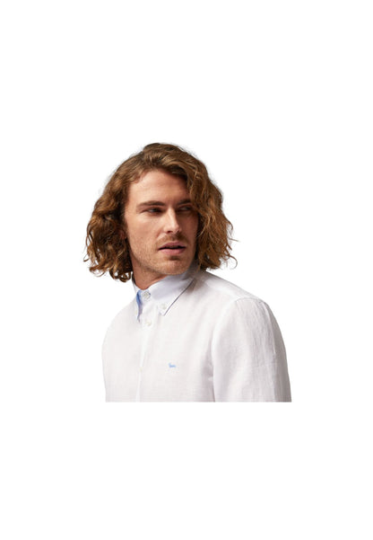 Camicia Manica lunga Uomo Harmont & Blaine In Lino  CRL014010883B