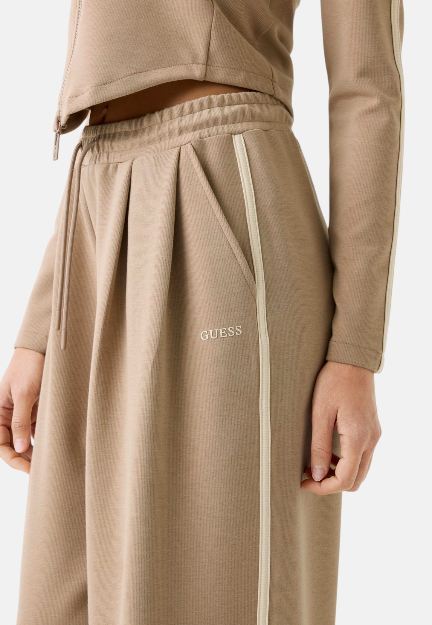 Pantaloni Tuta Donna Guess Wide Leg Jasmine V6GB01K2914